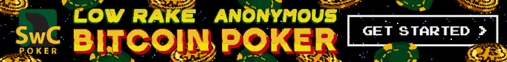 Play SwC Bitcoin Poker — low rake, anonymous