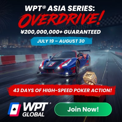 WPT Asia Series: Overdrive on WPT Global — online tournament series