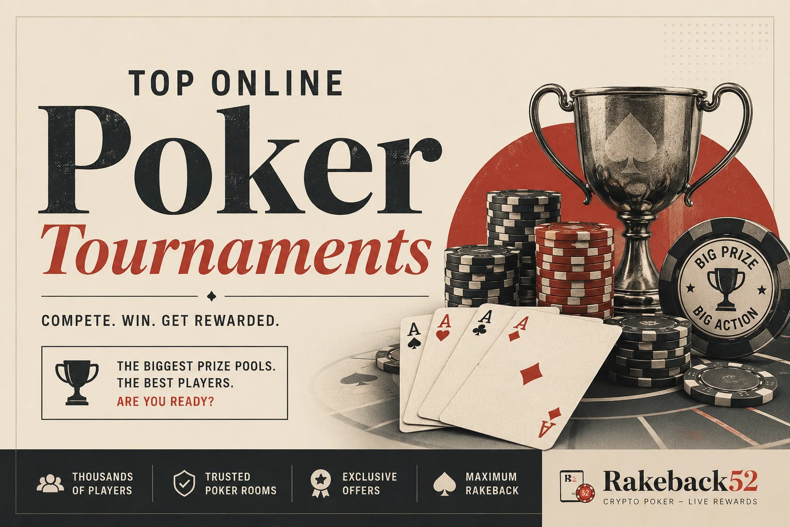 Top Online Poker Tournaments with the Biggest Prize Pools