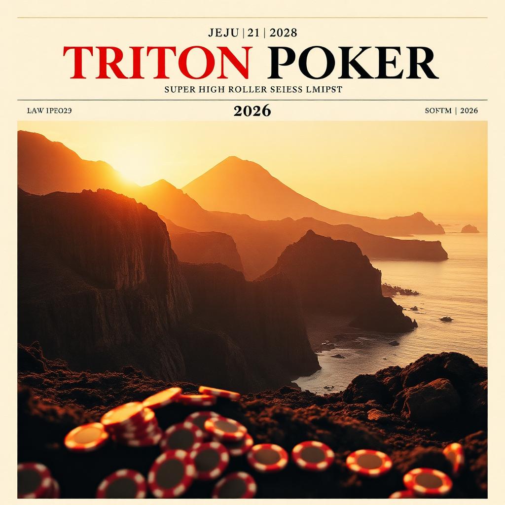 Triton Poker Super High Roller Series — Jeju 2026